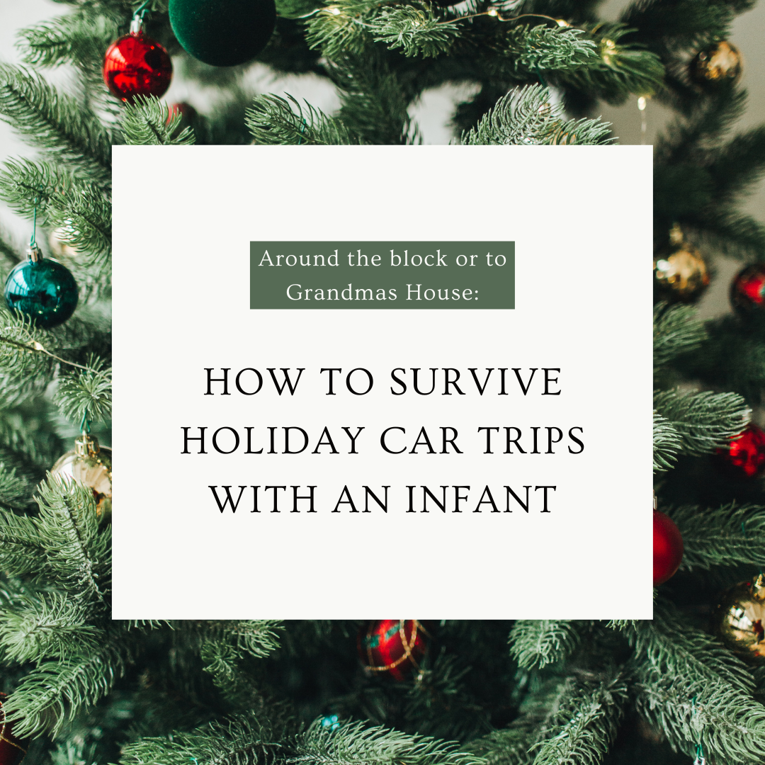 Holiday Car Trip Survival Guide for Infants and Babies.