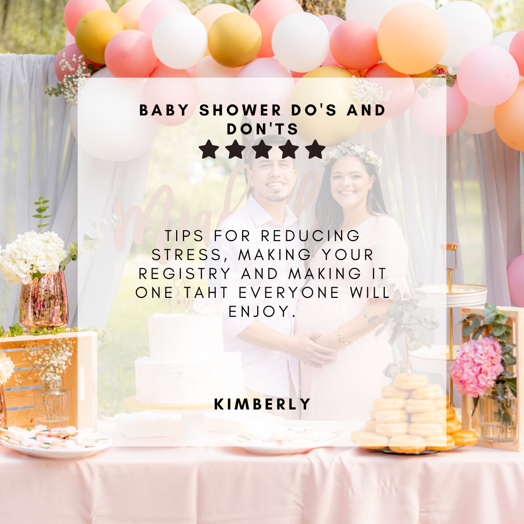 Baby Shower Do's and Dont's: Tips from BeauGen Moms