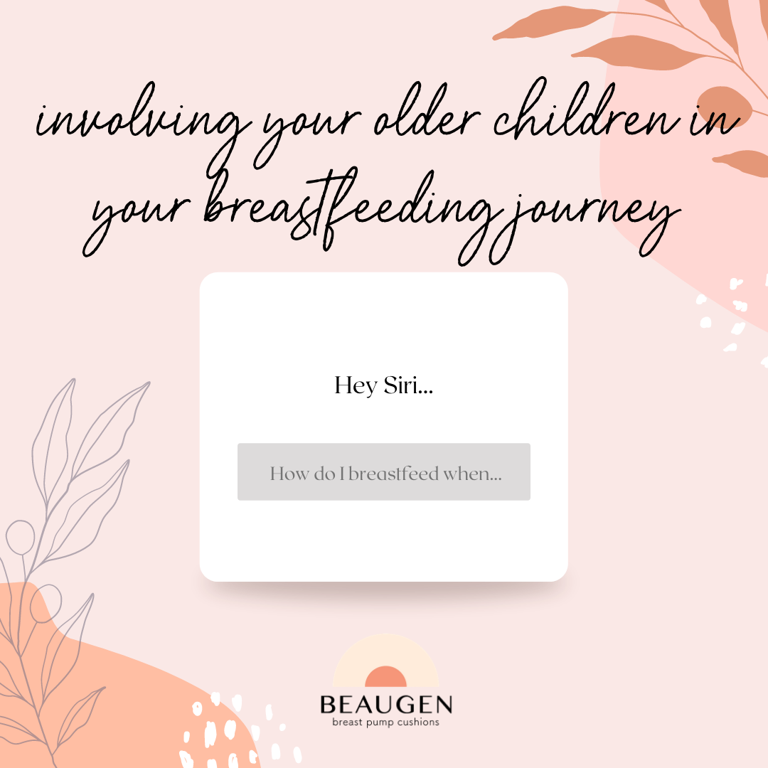 How to involve your older children in your breastfeeding journey