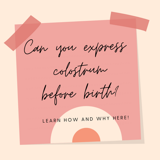 Hand Expressing Colostrum to Prepare for Your Baby's Birth Header Image