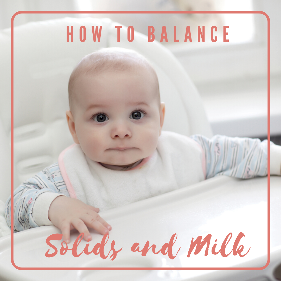 Balancing Solid Foods and Milk for Babies