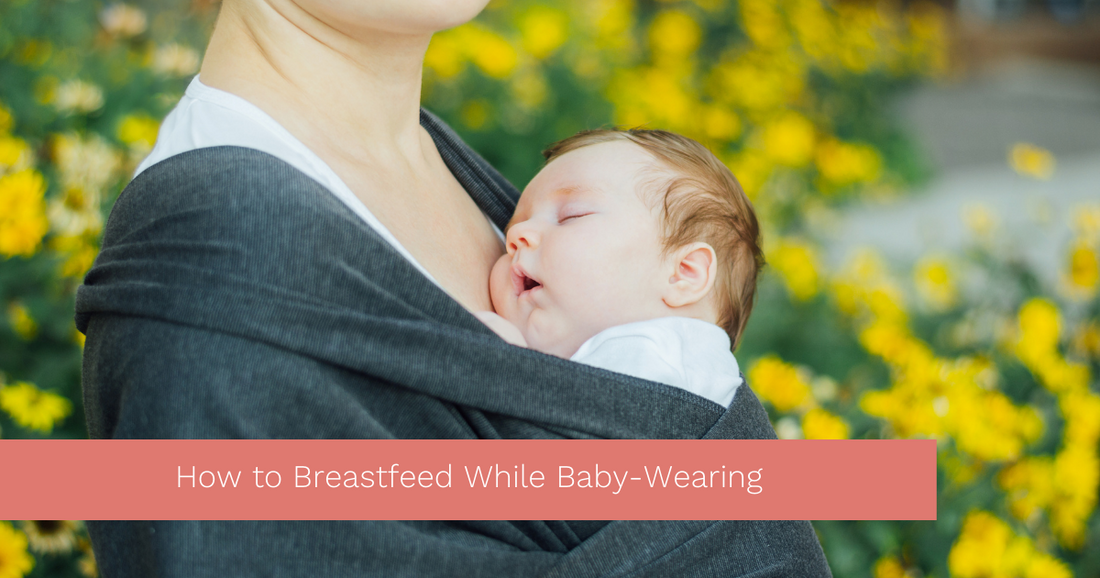 How to nurse and pump while baby-wearing from BeauGen