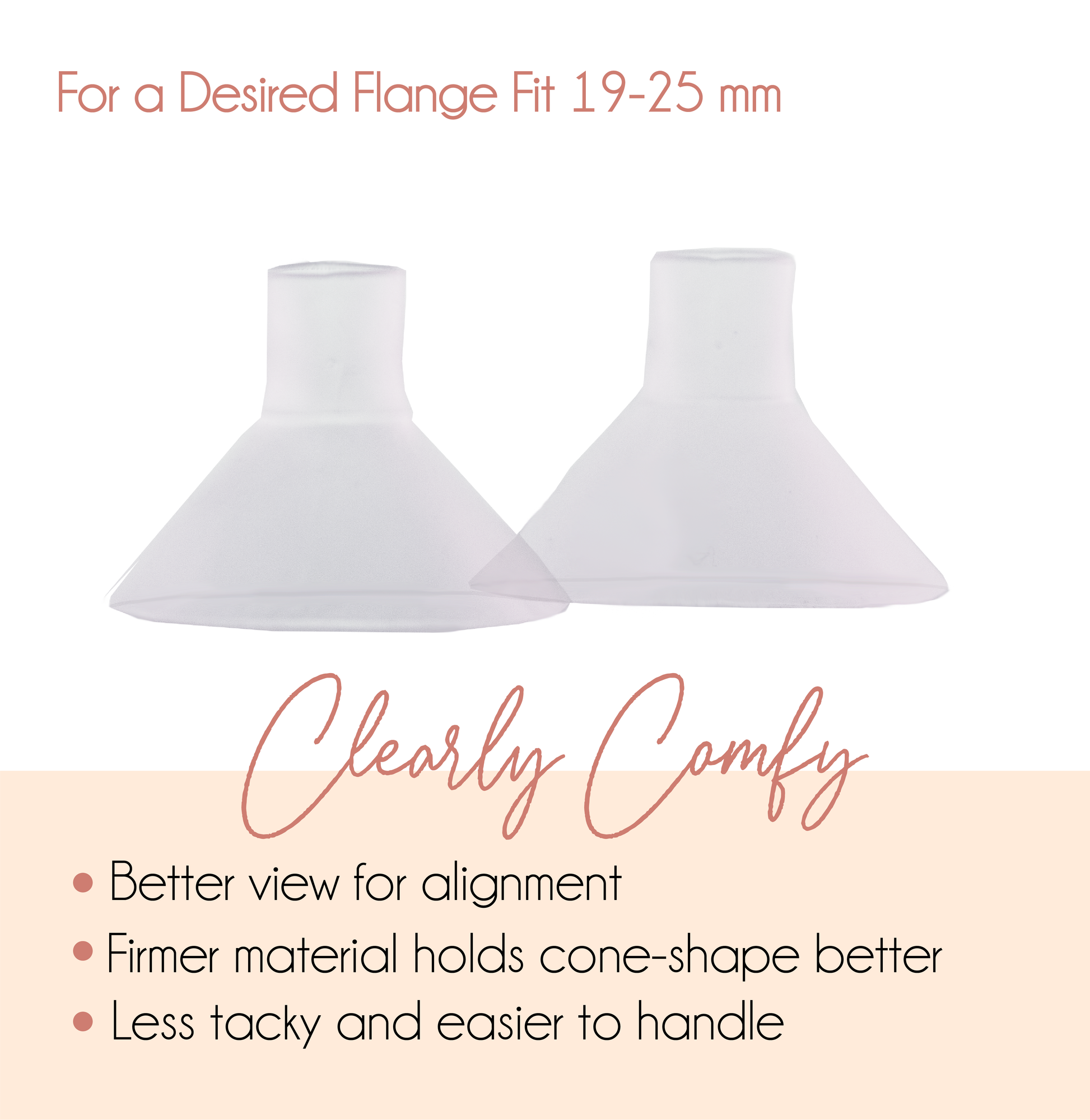 Take the pain out of pumping and get a better flange fit with the Clearly Comfy Cushions from BeauGen. Try a single pair, and make pumping more sustainable today.